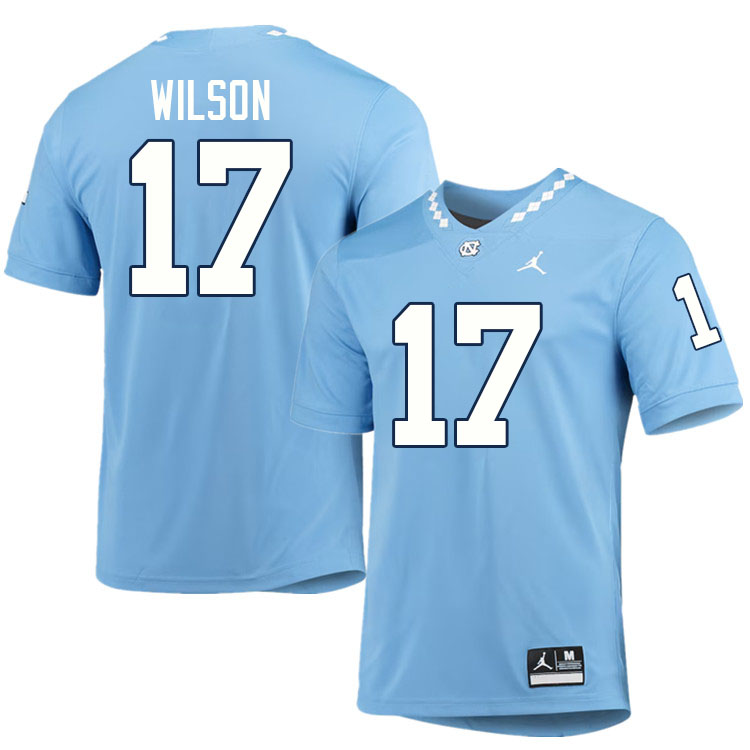 #17 Adrian Wilson North Carolina Tar Heels College Football Jersey Stitched-Carolina Blue #17 Adrian Wilson North Carolina Tar Heels College Football Jersey Stitched-Carolina Blue